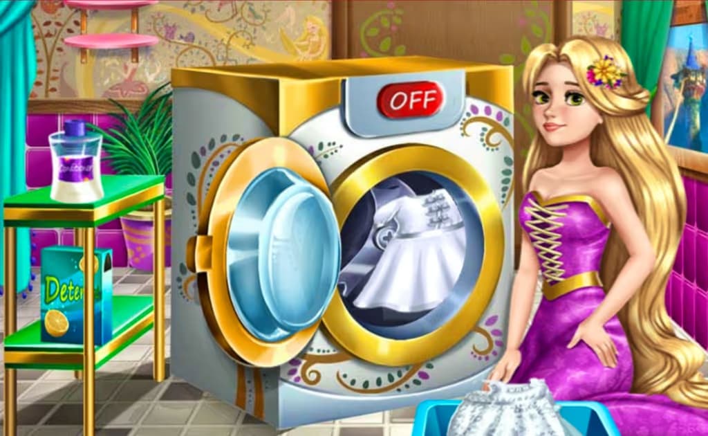 Goldie Princess Laundry Day logo
