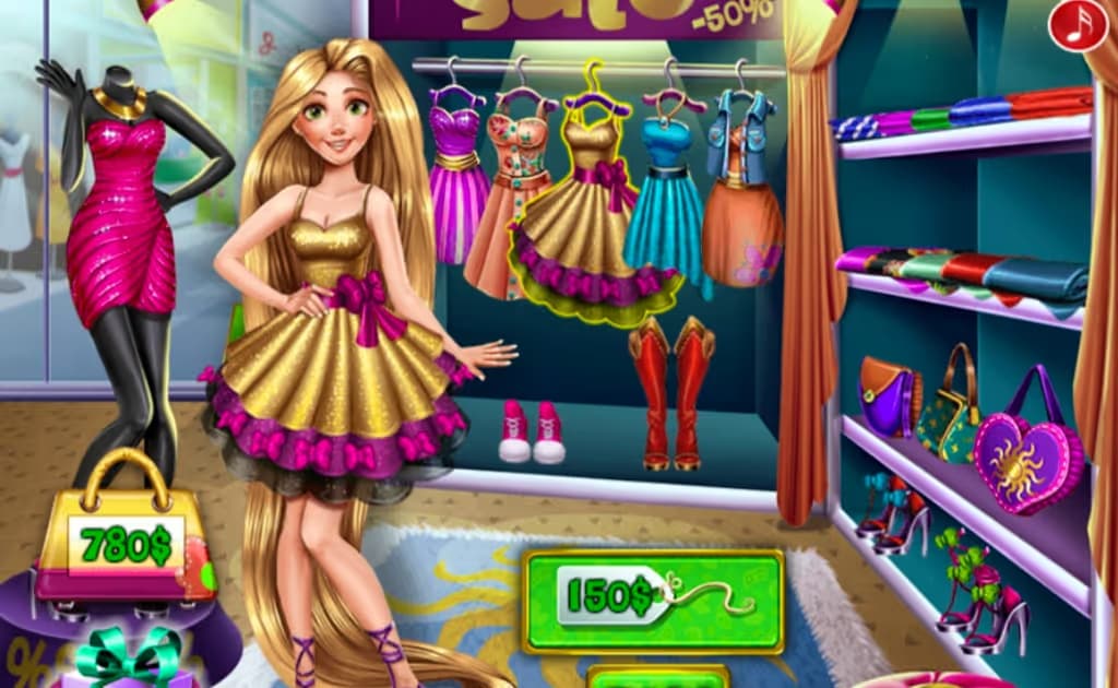 Goldie Princess Realife Shopping logo