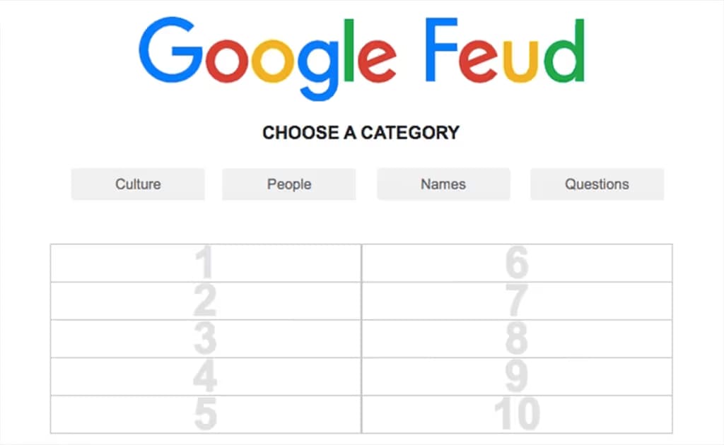 Google Feud logo