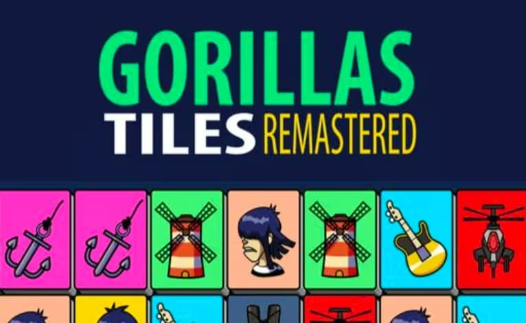 Gorillas Tiles Remastered logo