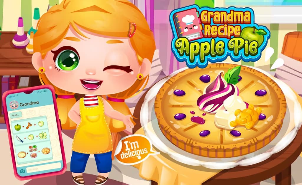Grandma Recipe Apple Pie logo
