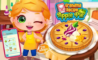 Grandma Recipe Apple Pie logo