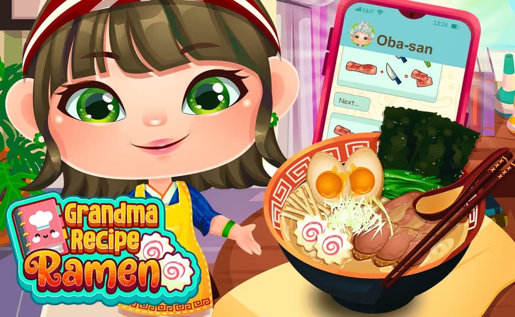 Grandma Recipe Ramen logo