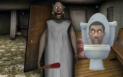 Granny & Skibidi toilet Escape Horror logo