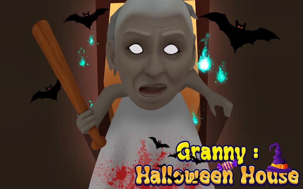 Granny Halloween House logo