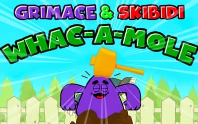 Grimace And Skibidi Whack A Mole logo