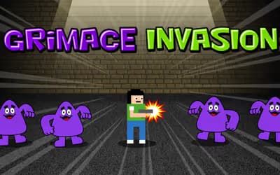 Grimace Invasion logo