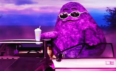 Grimace Shake Hidden Skibidi Toilet logo