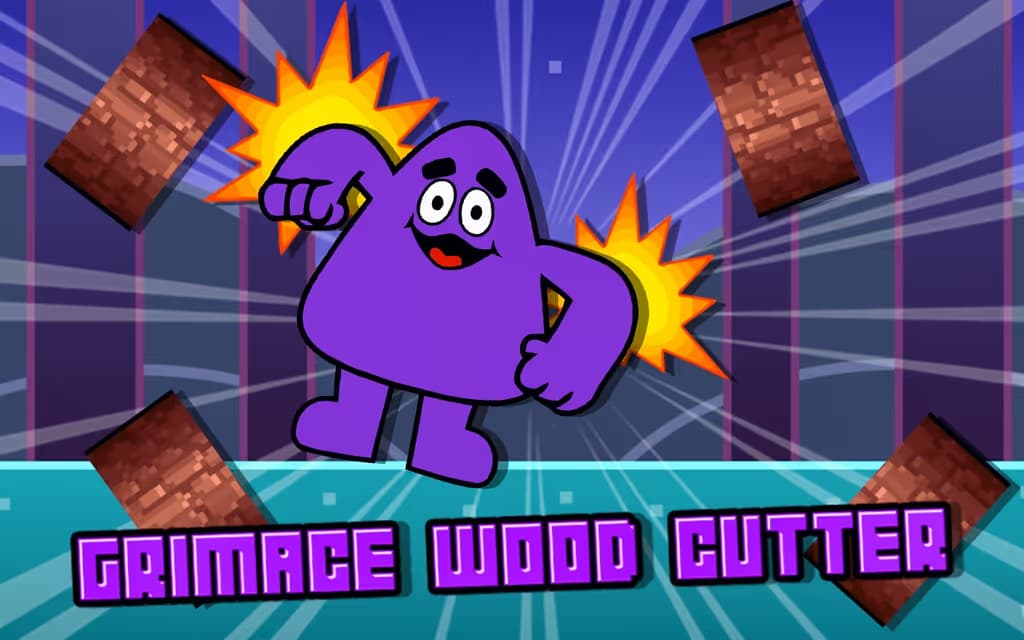 Grimace Wood Cutter logo