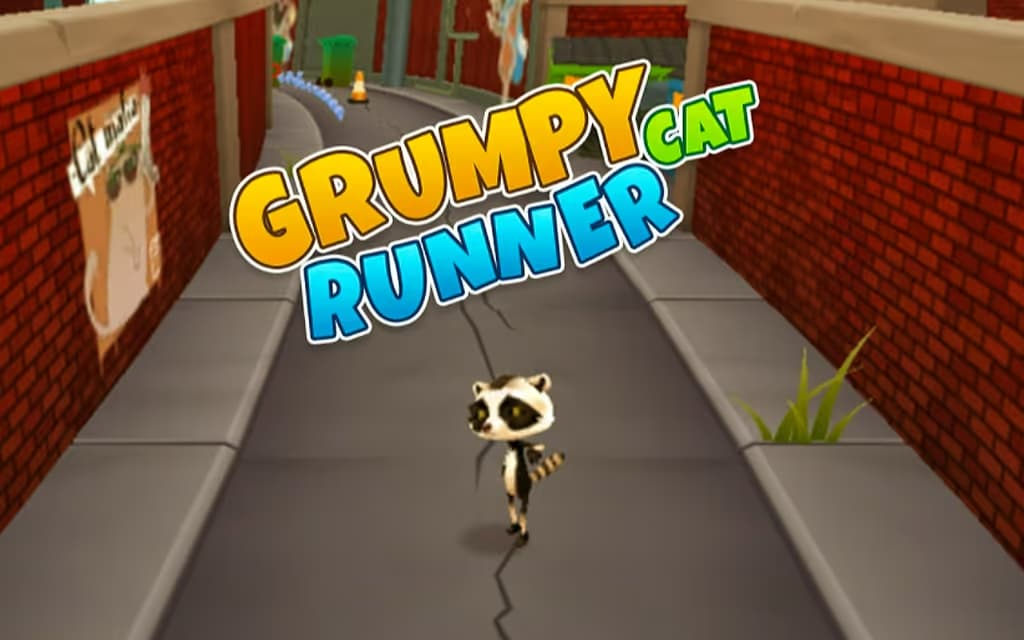 Grumpy Cat Runner logo