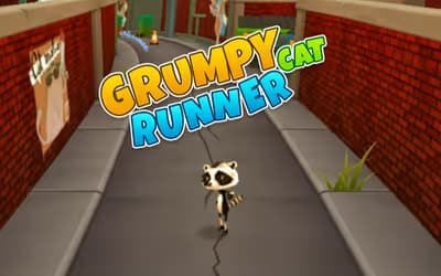 Grumpy Cat Runner logo