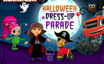Halloween Dress-Up Parade logo