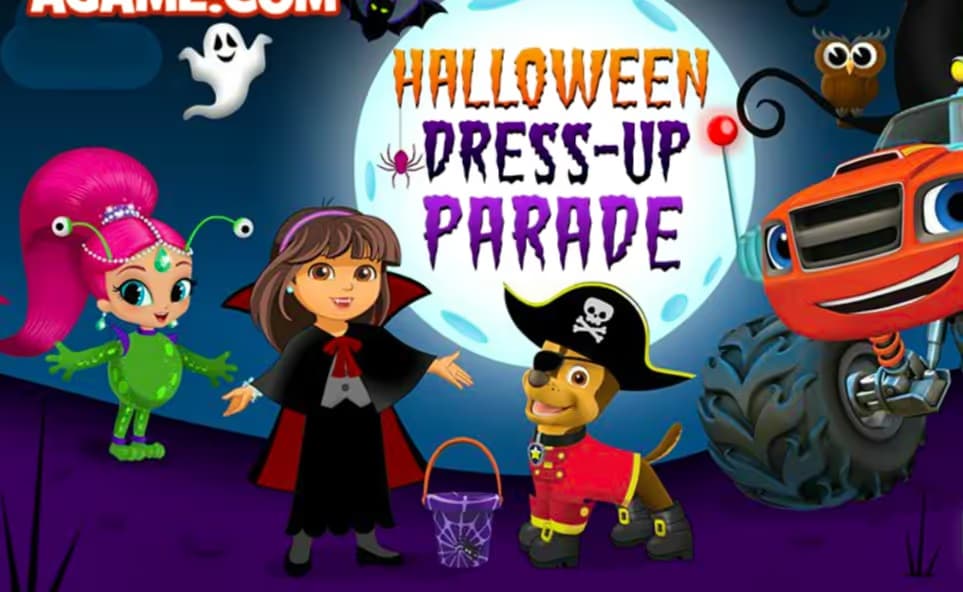 Halloween Dress-Up Parade logo