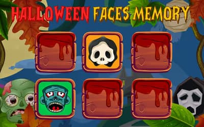 Halloween Faces Memory logo