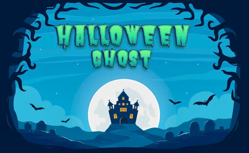 Halloween Ghost logo