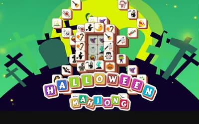 Halloween Mahjong Tiles logo