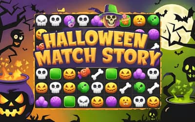 Halloween Match Story logo