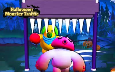 Halloween Monster Traffic logo