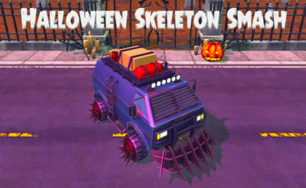 Halloween Skeleton Smash logo