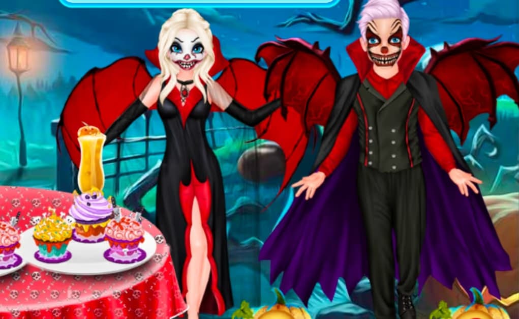 Halloween Vampire Couples logo