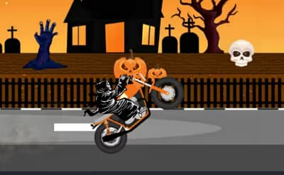 Halloween Wheelie Bike logo