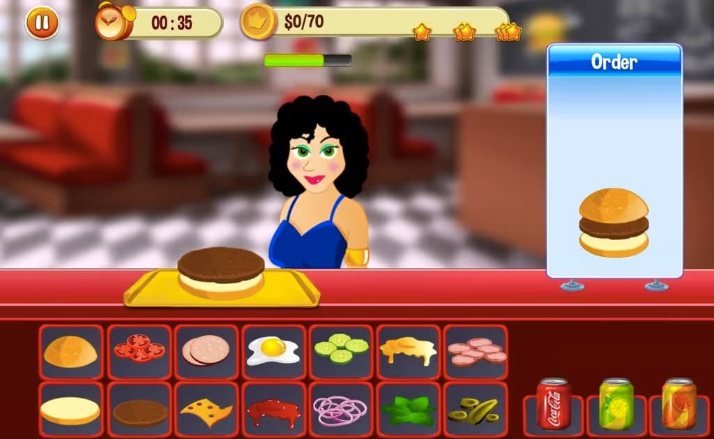 Happy Burger Shop logo