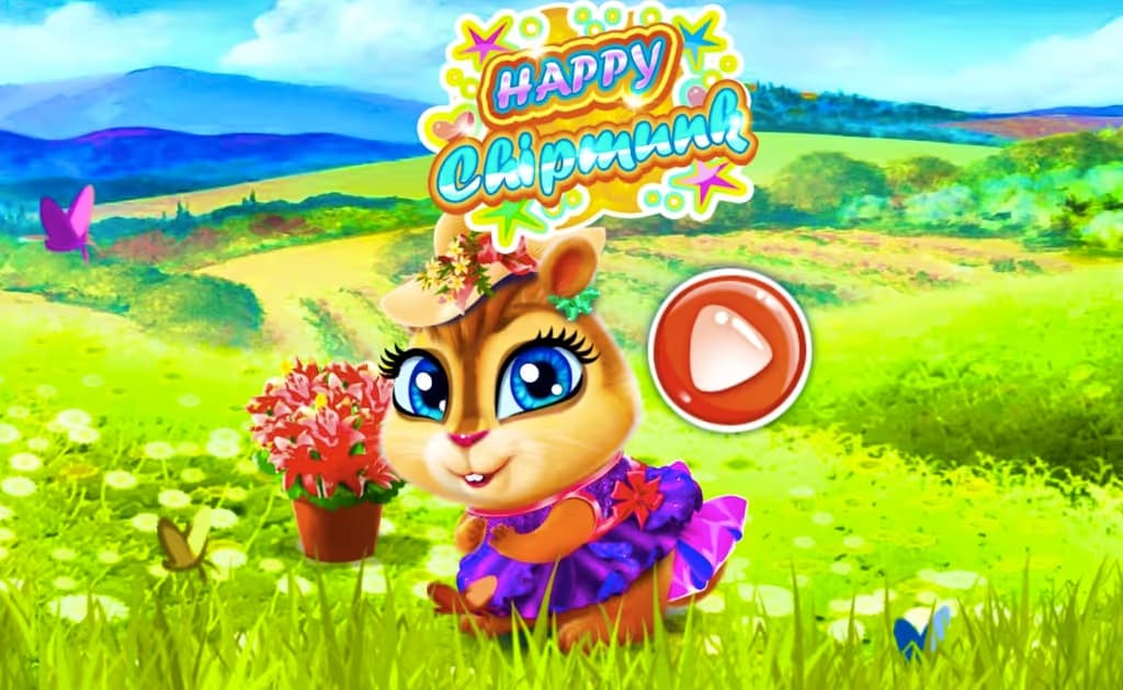 Happy Chipmunk logo