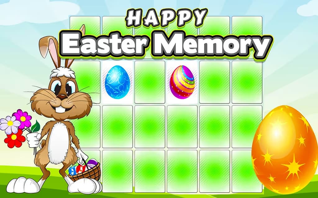 Happy Easter Memory logo