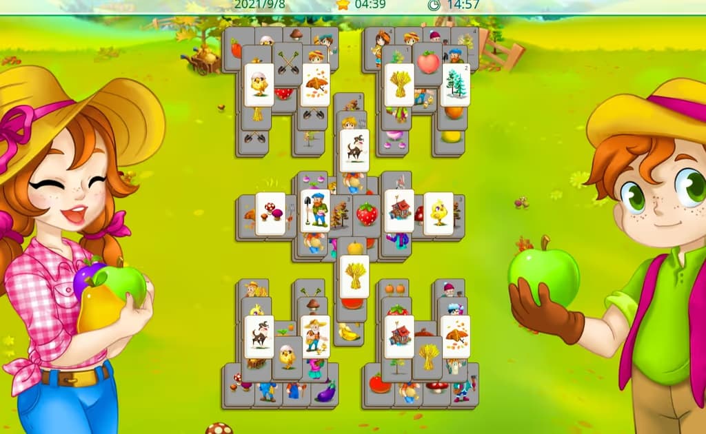 Happy Farm: The Crop logo