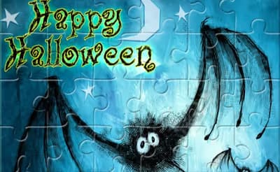 Happy Halloween 2020 Puzzle logo