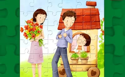 Happy Mother's Day 2020 Puzzle logo