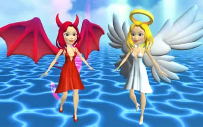 Heaven or Hell?! The choice is yours! logo