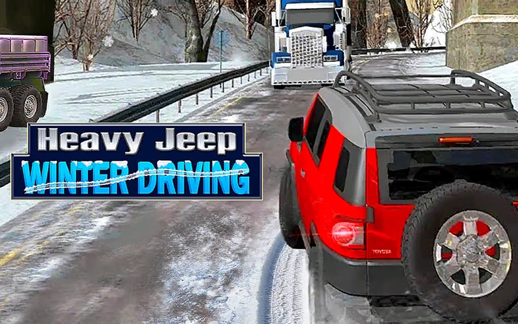 Heavy Jeep Winter Driving logo