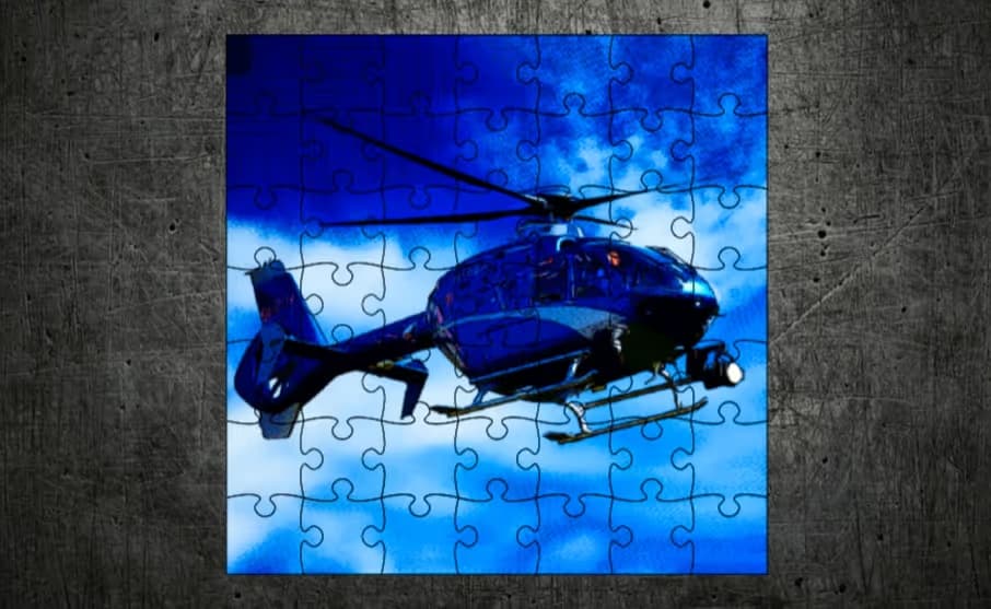 Helicopter Puzzle logo
