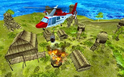 Helicopter Rescue Flying Simulator 3D logo