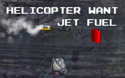 Helicopter Want Jet Fuel logo