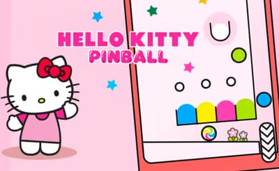 Hello Kitty Pinball logo