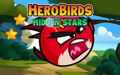 Hero Birds Hidden Stars logo