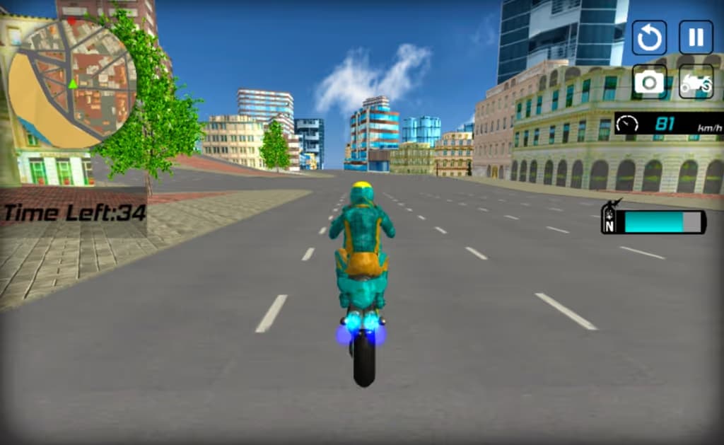 Hero Stunt Spider Bike Simulator 3d logo