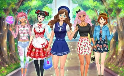 High School Anime Dress Up logo