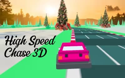 High Speed Chase 3D logo