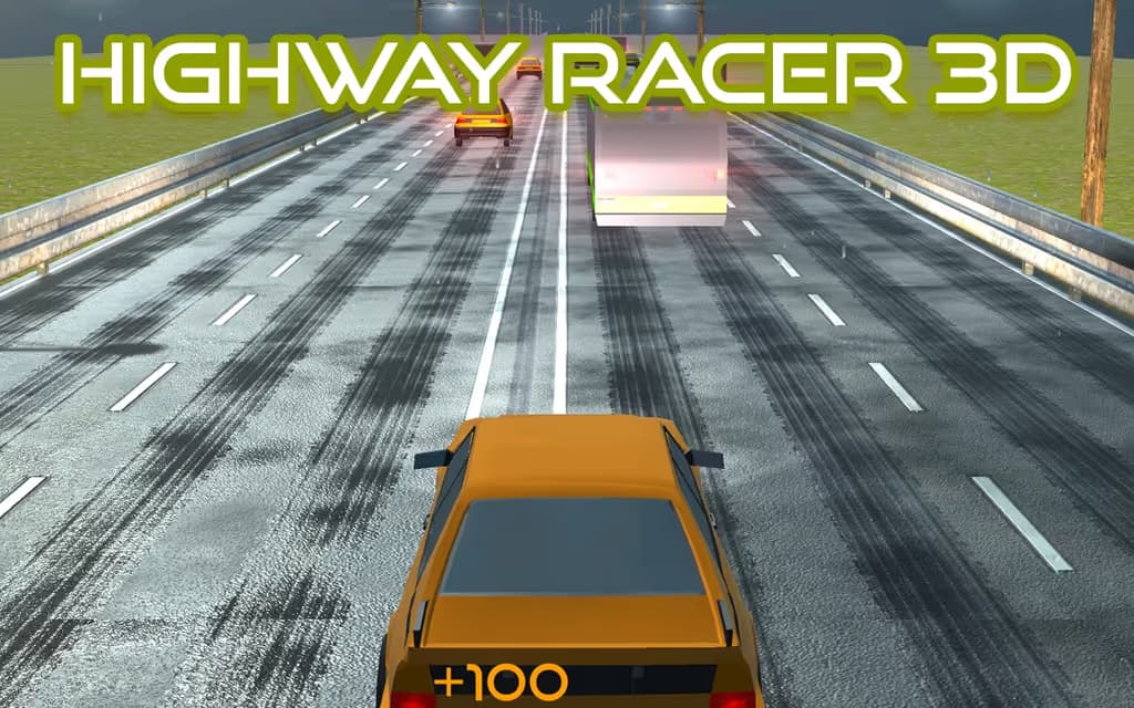 Highway Racer 3D logo