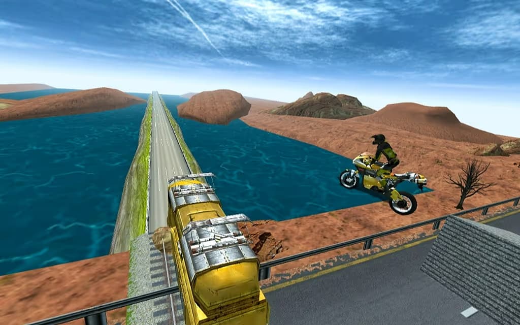 Highway Traffic Bike Stunts logo
