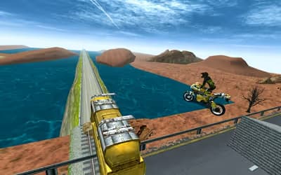Highway Traffic Bike Stunts logo