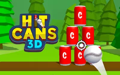 Hit Cans 3D logo