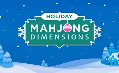 Holiday Mahjong Dimensions logo