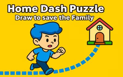 Home Dash Puzzle Draw to Save the Family logo