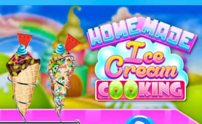 Homemade Ice Cream Cooking logo