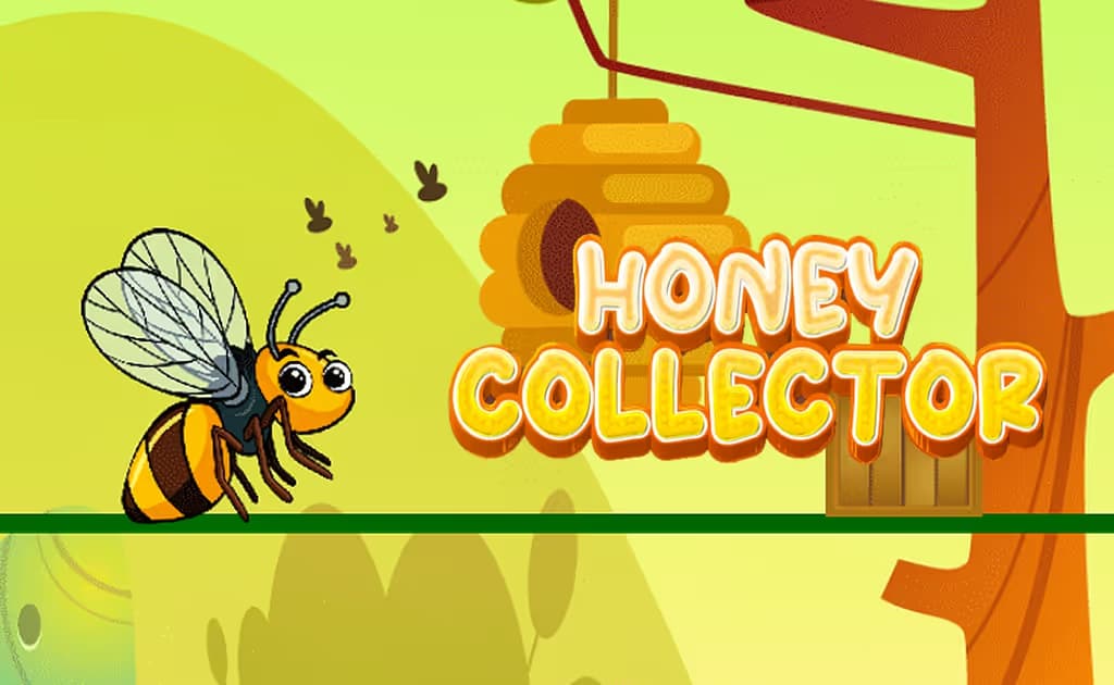 Honey Collector Bee Game logo