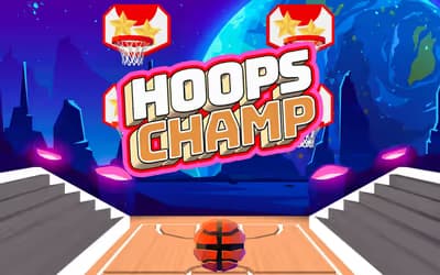 Hoops Champ 3D logo